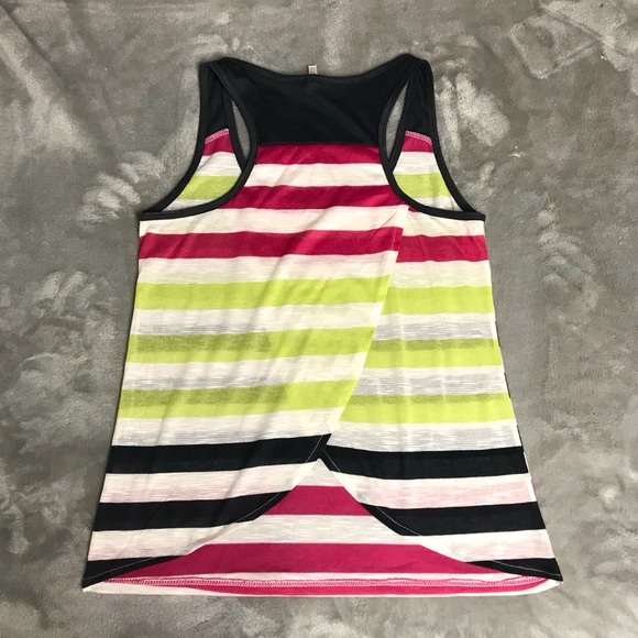 Open Back Stripes Top Tank •Color Story - Picture 5 of 7